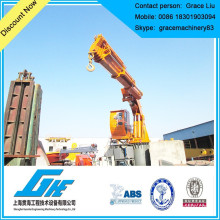 Marine electro-hydraulic deck crane